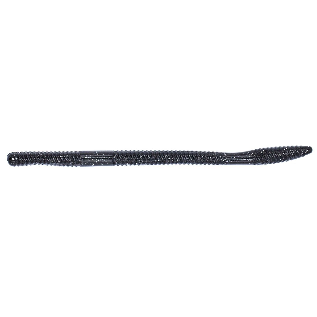 Tackle Supply YUM 8 Inch Magnum Finesse Worm Onyx